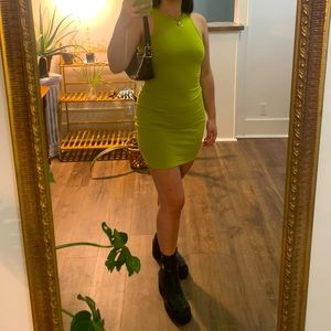 Wild Fable Green bodycon dress